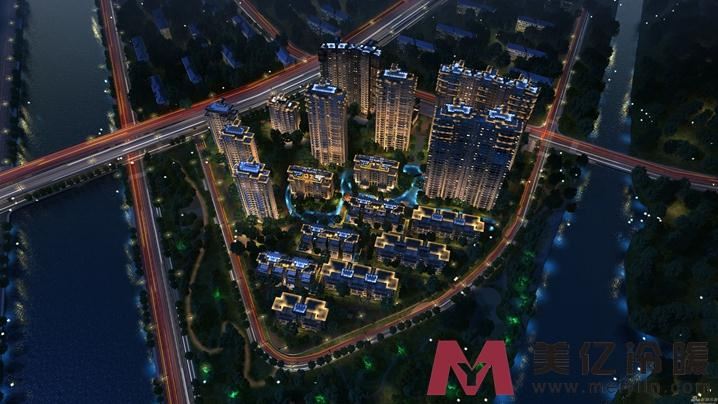 無錫美億冷暖-銀城&middot;京梁合效果圖