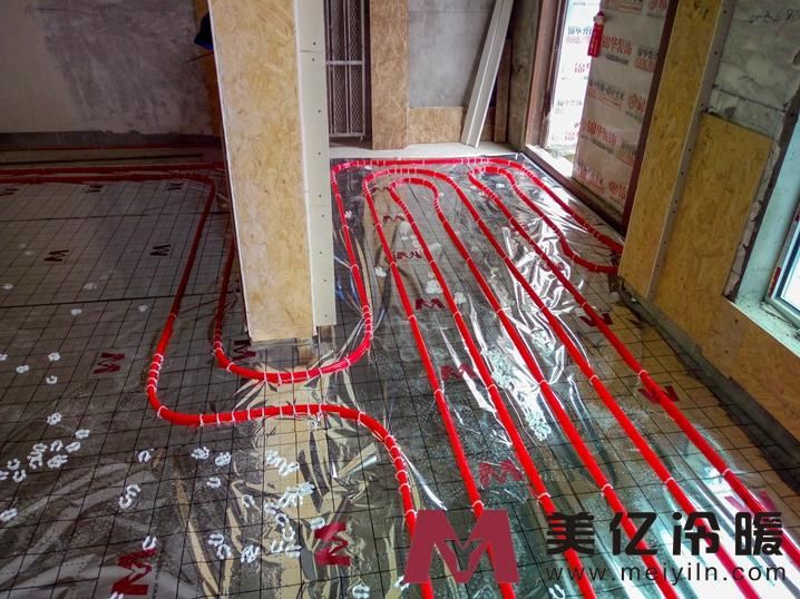 無錫地暖報(bào)價(jià)-一樓客廳地暖管道鋪設(shè)