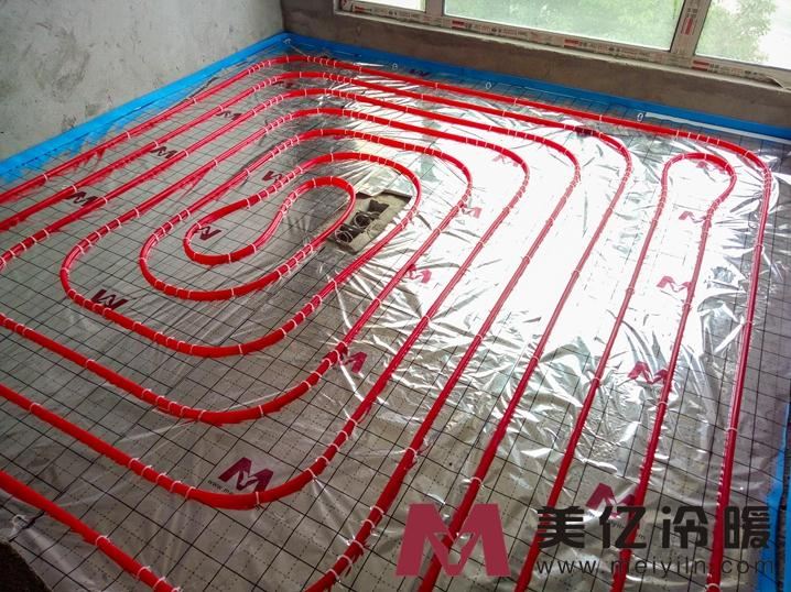 無錫地暖-臥室地暖盤管鋪設(shè)